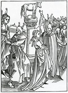 De lepynges et dauncis et folys qui passent leur temps en telle vanité, illustration de la traduction anglaise d